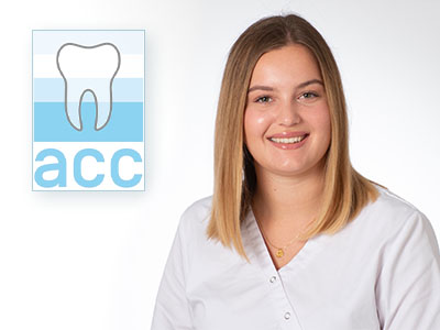 Portrait - Dentalhygiene - Prophylaxeassistentin - Joëlle Sacker
